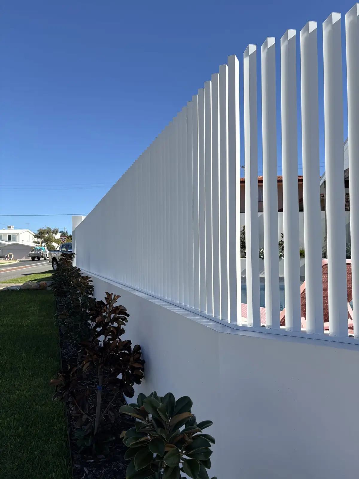 Front fence install 6