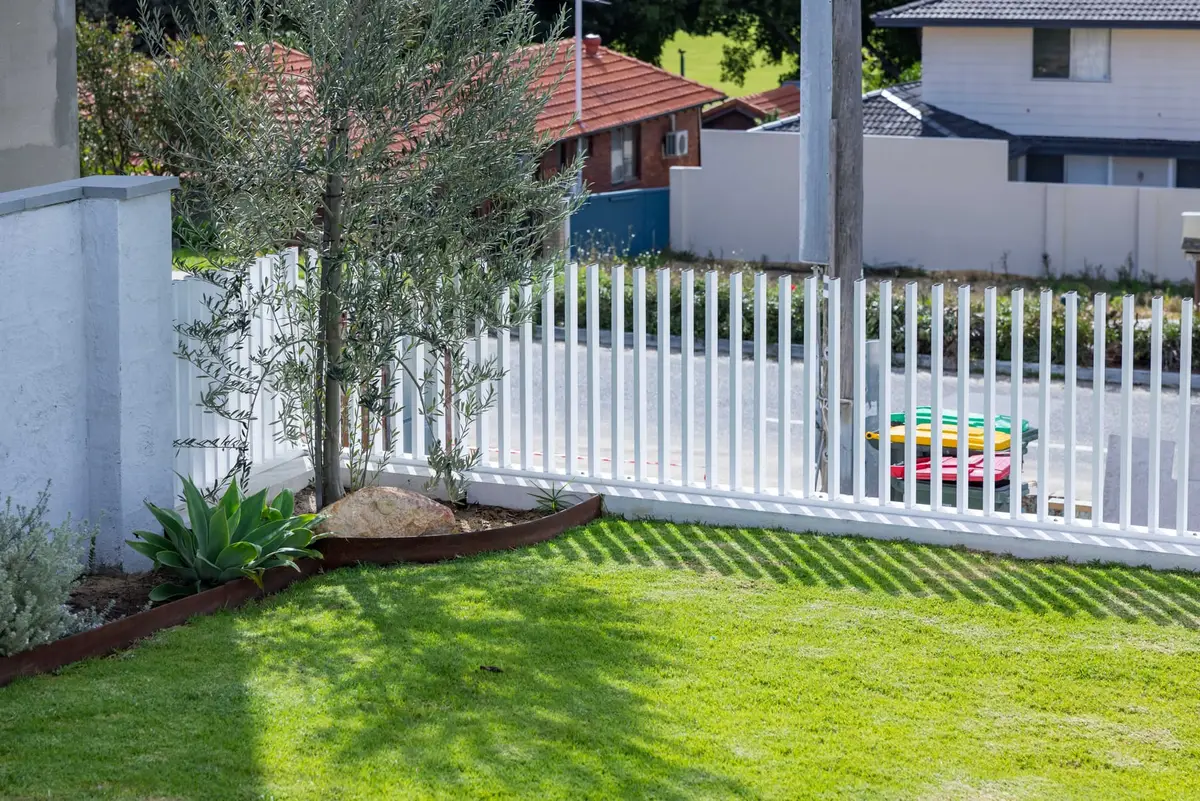 Front fence install 2